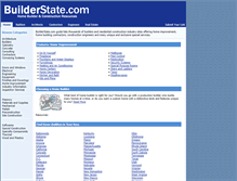 Tablet Screenshot of builderstate.com